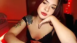 sensual dominican teen 18+ rubs her pussy firmly on webcam just for you live from dominica