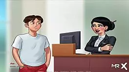 intense blowjob on a luxurious yacht in summertime saga hentai with big ass