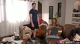 gianna dior, latina teen stepsister, gets caught masturbating by stepbro