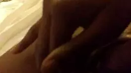 Young thot masturbates to massive orgasm