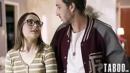 Superstar jock taunts unconfident aften opal virgin into fucking him