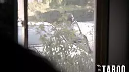 Superstar jock taunts unconfident aften opal virgin into fucking him