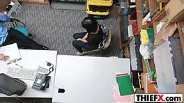 i punished the teen thief with my hard dick