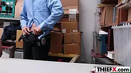 i punished the teen thief with my hard dick