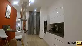 Hunt4k Hunter Rents Apartment With Intimate Deal For Blonde Wife