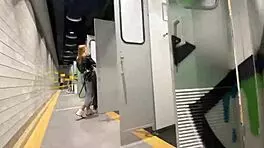 teen girl fucks in shopping center locker room for cum in mouth