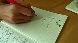 Wow, professor fucks blonde with small tits and shaved pussy!