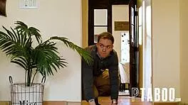 i caught my shameless neighbor blowjobbing me