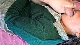 latina teen blowjob before school, loves cum 😋