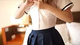 Young couple fucks, girls masturbate