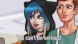 Starting drama with chemistry teacher in summertime saga