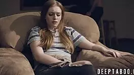 Stepmom and Teen Double Teamed by Big Dicked Studs 😈