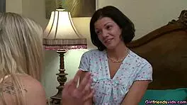 Teen Lesbian Girlfriends Masturbating and Fingering Big Tits