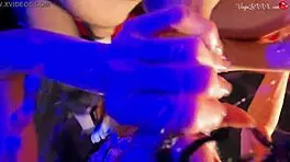 pov housemaid gives steamy oral after hours