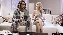 Naive virgin teen blonde Dixie Lynn gets fucked by the solo artist in cowgirl riding.