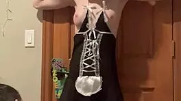 Watch This Petite Teen 18+ Get Dominated Hard In BDSM Play!