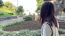 Hikage's Rental Girlfriend Gets Creampied After Zoo Date Home Sex