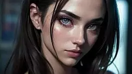 Gorgeous draenei girls have sex over future cityscape