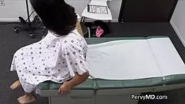Horny patient seduces doctor with blowjob in hospital