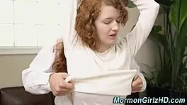 ginger teen 18+ mormon gets nailed 😈