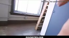 big tits teen 18+ stepsister craves stepbrother's touch pov - layla london tony profane