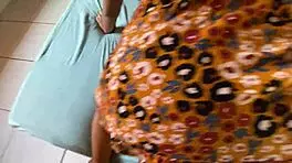 my stepsister and i enjoy home alone doggystyle sessions with her bent over ass