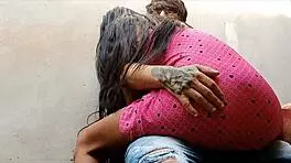 wow, this teen 18+ with big tits and ass takes big cock blowjob and cumshot in voyeur scene, I adore it