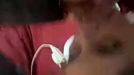 Wow, what a fantastic blowjob from that petite girl with the monster cock!