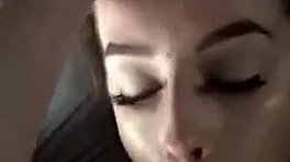Teen faces a huge challenge with a big cock and messy outcome
