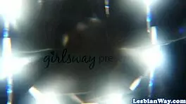 busty lesbian babe dominates young 18+ gf with face sitting