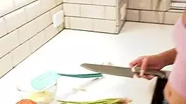 Teen Cook Babe Kylie Rocket Flirts with Your Sausage in Public