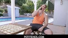 Petitehos Liz Caught Playing With Toys, Scolded To Fuck Cocks