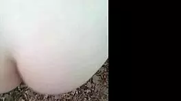 Teen slut takes public facial!