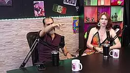 reh queen and tifany rocha in sheer lingerie swing