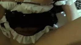 Teen Feels Intense Pleasure in Red Lingerie