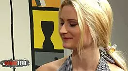 Petite Blonde Bitch Fucked By Old Pervert