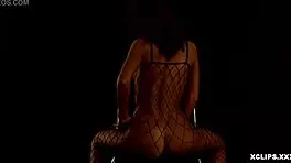 Hey, check this classy babe fingering herself solo! 😍