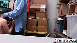 sweety stealer learns a lesson in garage today