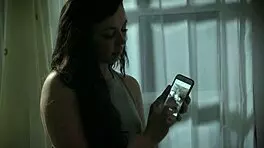 brunette teen explores femdom role in hd