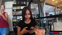 Does this Asian teen enjoy her boyfriend's thrusts?