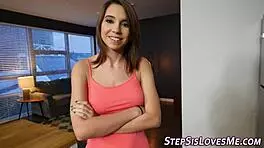 this busty teen's getting pov fucked hard