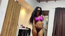 She loves getting fucked doggystyle by black cock