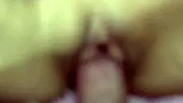 Pink girl bends over for doggystyle!