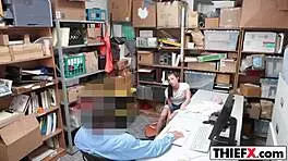 Carolina Sweets Ready to Pay Burglar with Ass