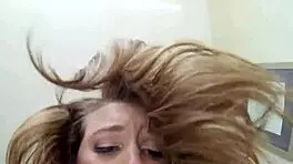 Beautiful brooke wylde sucks cock with natural tits exposed in hardcore oral scene