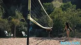 i feel so connected to my bigtits stepdaughter as she rides me outdoors under the open sky.