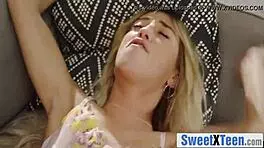 Does Megane Lopez's tight pussy get fucked by monster cock?