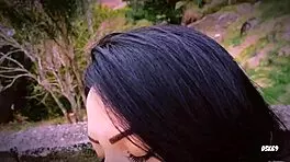 asmr blowjob pov cumshot in mouth - my half-sister whore