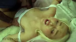 Czech Blonde Lovita Fate Assists Teacher With Oral Help