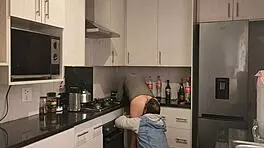 Maintenance Guy Caught Fucking Young 18+ Amateur in Anal First Time